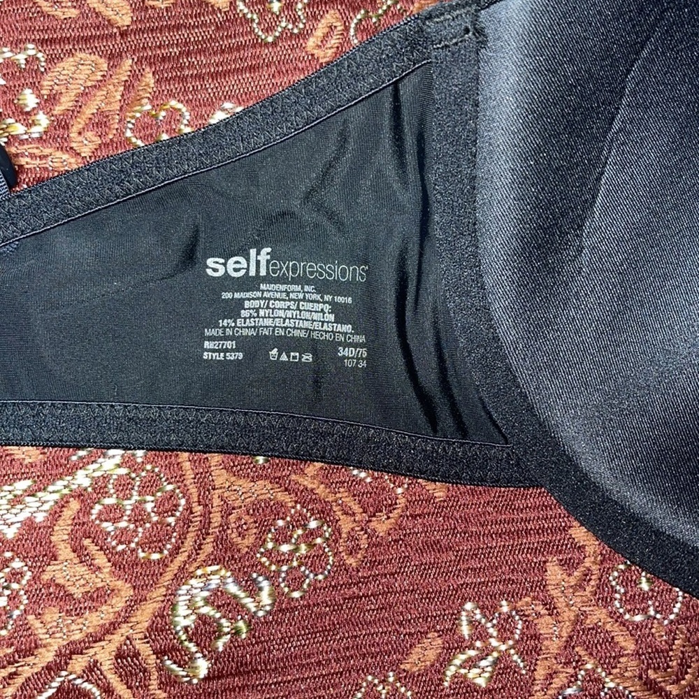 Self Expressions By Maidenform Bra Bundle Size 34d - image 3